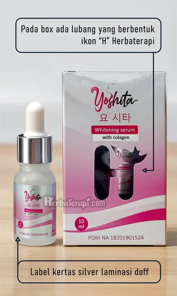 ciri serum pemutih wajah yoshita